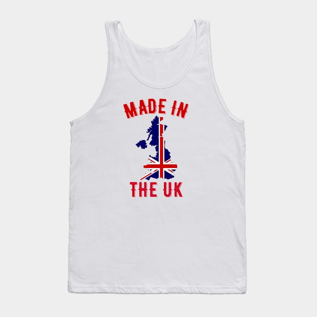 Made in the UK Tank Top by MessageOnApparel